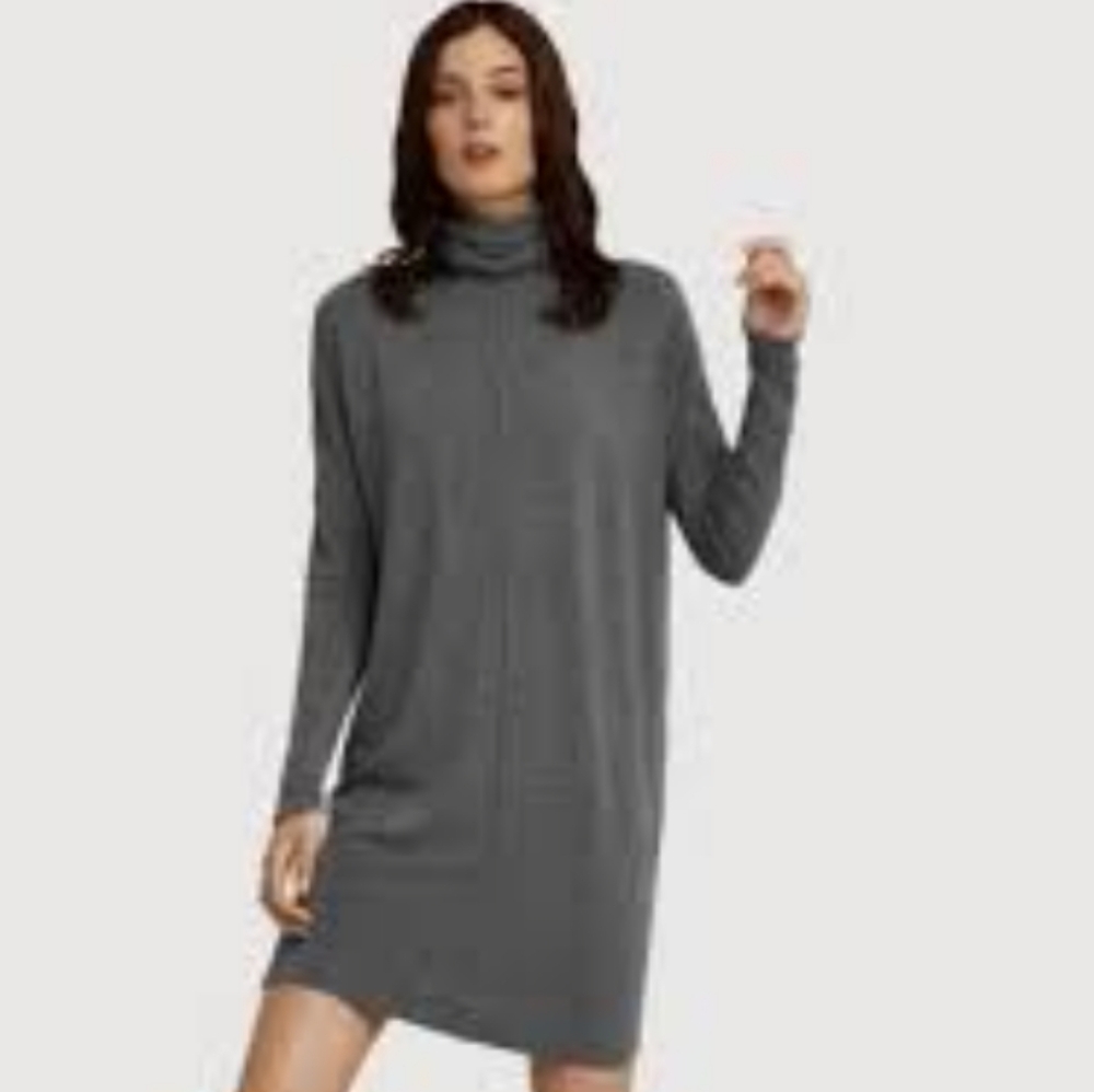 Kit & Ace Funnel Neck Knit Dress